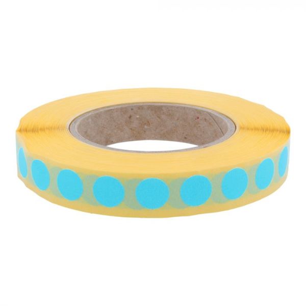 Picture of Marking Label Blue Dot Sticker Roll 12.5mm